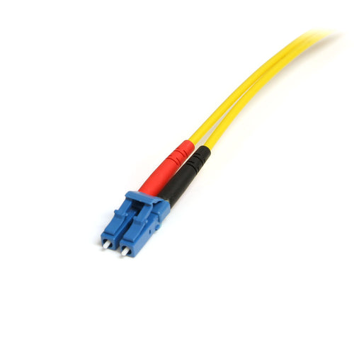 StarTech.com 4m Singlemode Duplex-Glasfaserkabel LC/SC – Gelb