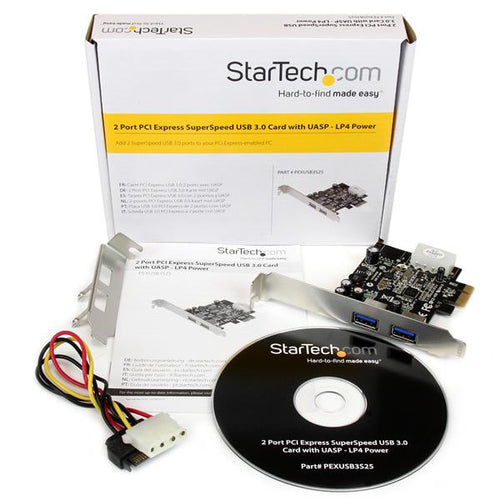 StarTech.com PEXUSB3S25 interface cards/adapter