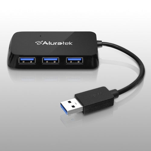 Aluratek AUH2304F Schnittstellen-Hub