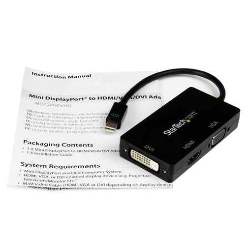 StarTech.com MDP2VGDVHD video cable adapter