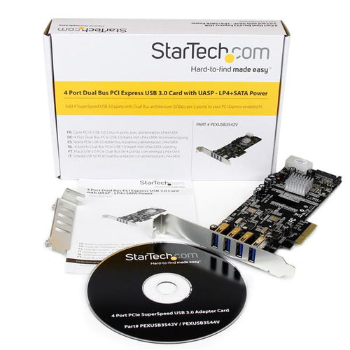 StarTech.com PEXUSB3S42V interface cards/adapter
