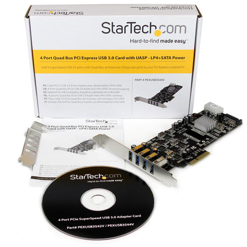StarTech.com PEXUSB3S44V interface cards/adapter