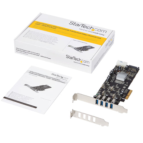 StarTech.com PEXUSB3S44V interface cards/adapter