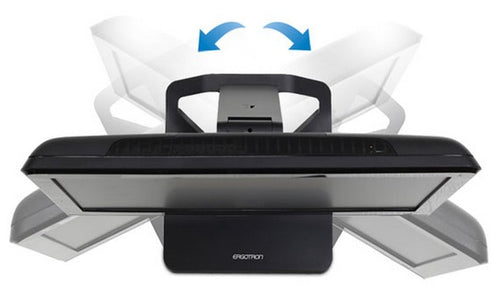 Monitor Mount Bracket Adjustable Ergotron Neo Flex 27 Inch Black 10.8 kg
