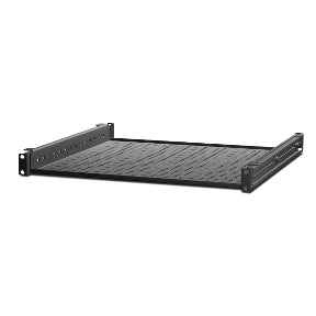 APC AR8125 Rackablage – Metall, Schwarz, 5,45 kg – Robustes Rack-Zubehör