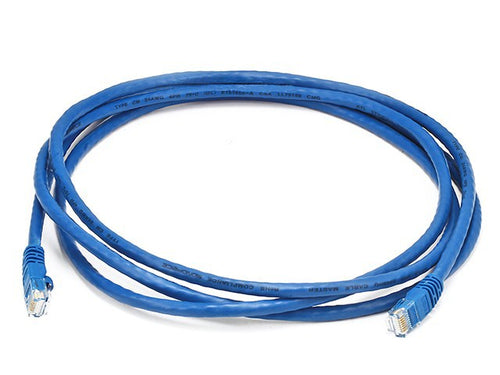 Networking Cable Monoprice RJ-45 Cat6 7ft U/UTP Blue