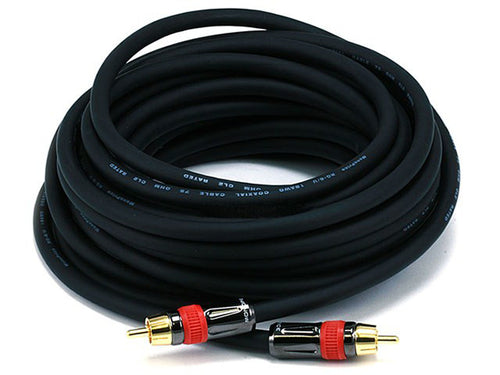 Monoprice RCA/RCA, 7.62 m coaxial cable