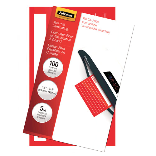 Fellowes 52017 laminator pouch