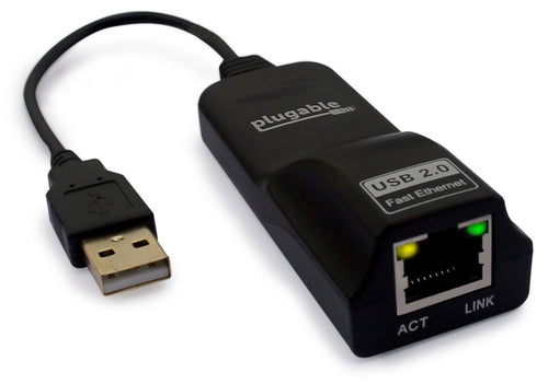 Plugable Technologies USB2-E100 network card