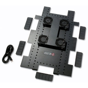 APC ACF501 Rack-Zubehör Lüftermodul - Schwarz - Kühllösung