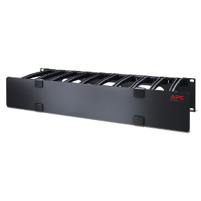 APC AR8606 Horizontale Kabelführung 2U - Schwarz - Serverschrankzubehör