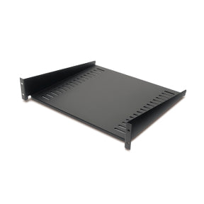 Feste Rack-Ablage 50lbs Schwarz Metall für APC Racks