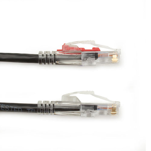 Cat6 Networking Cable 15.2m U/UTP Black RJ-45