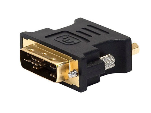 DVI to VGA Converter Adapter Monoprice Dual Link Black