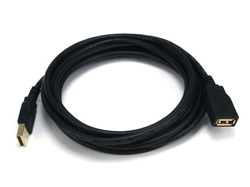 Monoprice USB 2.0, M/F, 3.048m USB cable