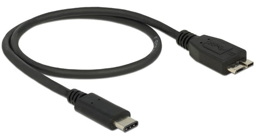 DeLOCK 0.5m USB3.1 C - MicroUSB3.1 B USB cable