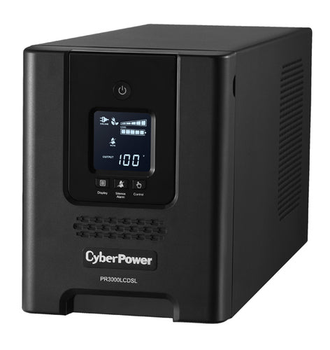 Uninterruptible Power Supply CyberPower PR3000LCDSL 3 kVA 2700W Line-Interactive Sine