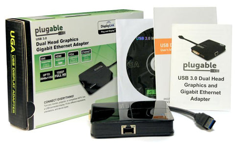 Plugable Technologies USB3-3900DHE laptop dock/port replicator