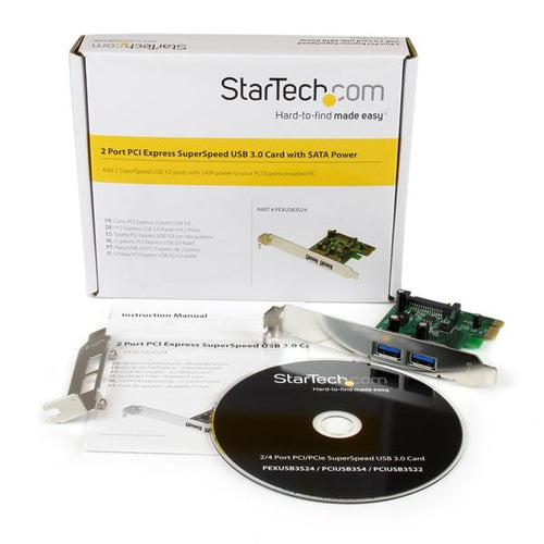 StarTech.com PEXUSB3S24 interface cards/adapter
