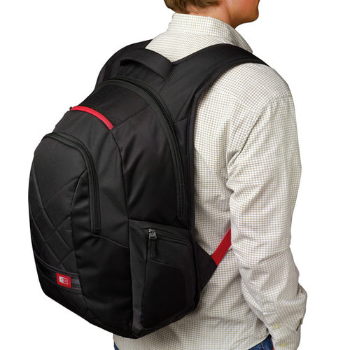 Backpack Case Logic Sporty DLBP-116 Black Fits 16-Inch Laptop Lightweight