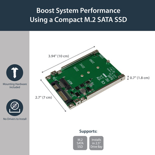 StarTech.com SAT32M225 interface cards/adapter