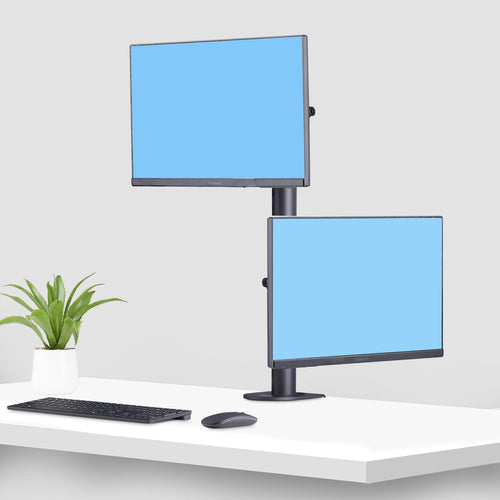 StarTech.com H2MPV-MONITOR-MOUNT Dual-Monitorhalterung – Unterstützt 2x 49" Monitore, VESA 100x100, 31,8 kg Tragfähigkeit