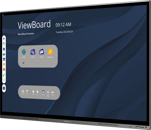 75 Zoll 4K Interaktiver Flachbildschirm LED Display WLAN