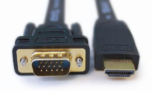 HDMI-auf-VGA-Videokabeladapter von Plugable Technologies, Stecker, gerade