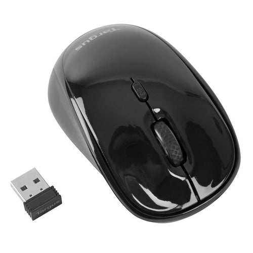 Targus Wireless Mouse AMW50EU Ambidextrous Blue Trace 800 DPI Black