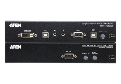 ATEN CE690 KVM-Switch 1U Rackmontage 10.2W Schwarz