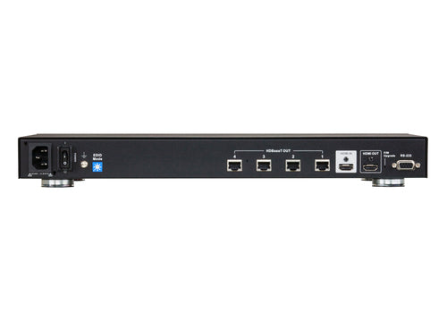 ATEN VS1814T 4-Port HDMI Splitter - 4K, HDBaseT, HDMI, Black
