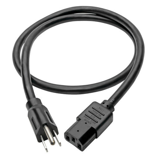 Power Cable Tripp Lite P007-003 3ft 15A 125V NEMA to IEC Connector