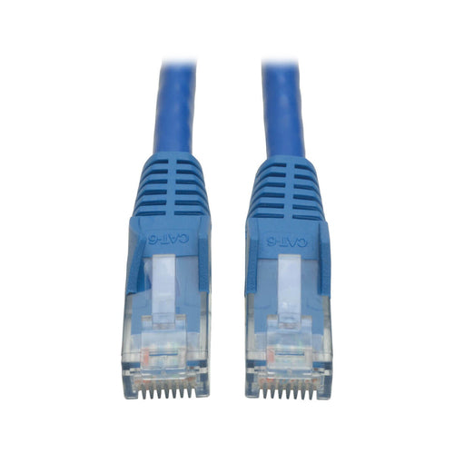 Cat6 Ethernet Cable Tripp Lite N201-001-BL 1ft Snagless PoE RJ45 Blue