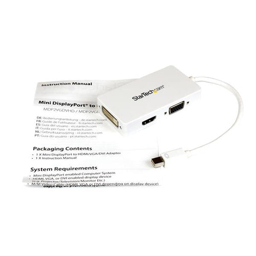 StarTech.com MDP2VGDVHDW video cable adapter