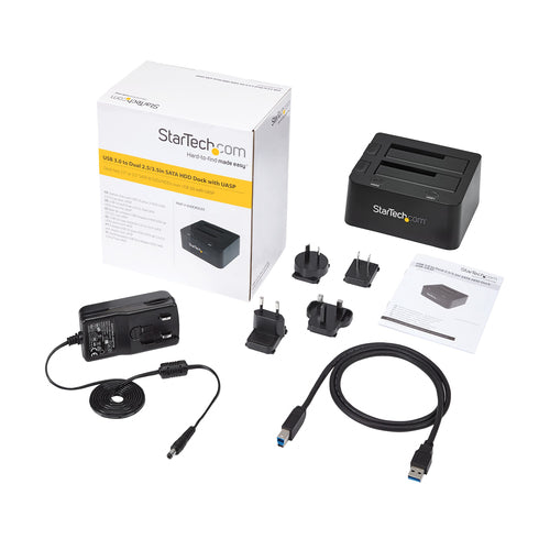 StarTech.com SDOCK2U33 storage drive docking station