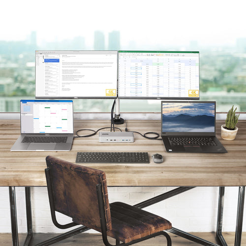 StarTech.com 129N-USBC-KVM-DOCK laptop dock/port replicator