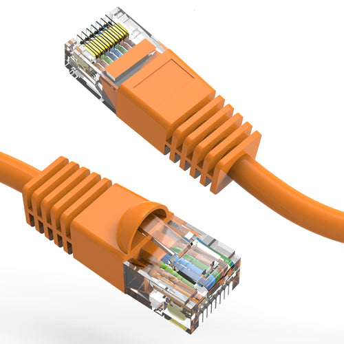 Cat5e Networking Cable 2.4m U/UTP RJ-45 Orange