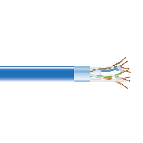 Black Box CAT5E SHIELDED 350-MHZ SOLID BULK CABLE networking cable