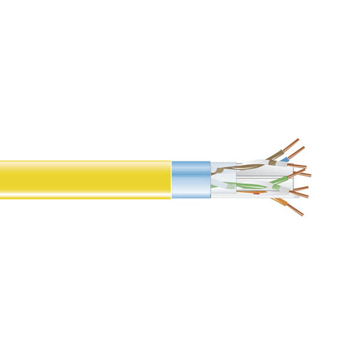 Cat6 Networking Cable 304.8m F/UTP Yellow Black Box
