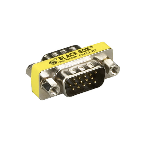 HD15 Cable Gender Changer Black Box FA452-R2 Male to Female 15-Pin