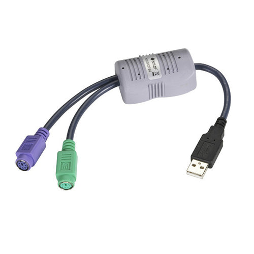 KVM-Kabel USB PS/2 Stecker-Stecker Black Box 2m Länge