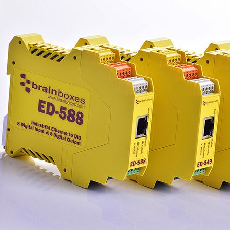 Gateway Controller Brainboxes ED-549 8 Channels 10/100 Mbit/s Web-Based