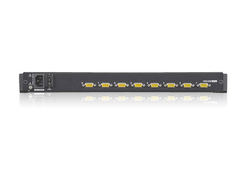 ATEN CL1308N KVM-Switch - 1280x1024, Rackmontagefähig, 1HE, Schwarz