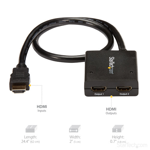 StarTech.com ST122HD4KU video splitter
