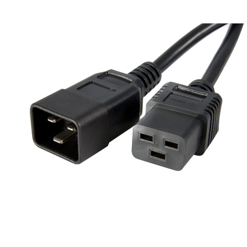 Verlängerungskabel IEC 320 C19 auf C20 13A 250V 16AWG 0,91m