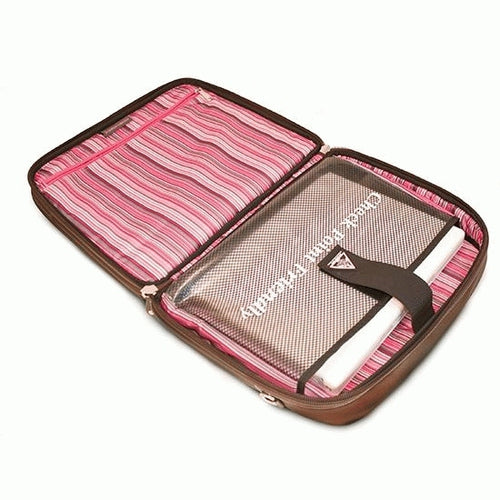 Mobile Edge ScanFast Element Checkpoint Friendly Briefcase - Pink Suede
