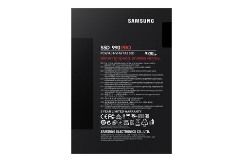 Samsung 990 PRO 4TB M.2 NVMe SSD 7450 MB/s Read Speed