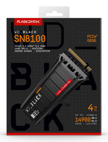 SanDisk Black WD_BLACK SN8100 NVMe