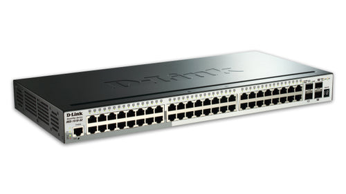 Network Switch D-Link DGS-1510-52X 52-Port Gigabit 4x SFP+ Layer 3 Rack Mountable