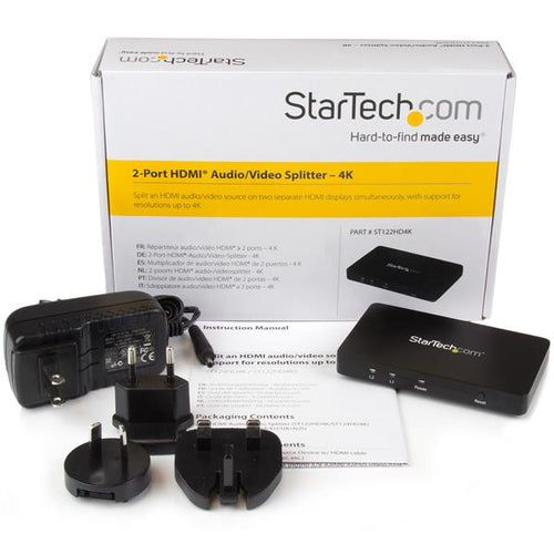 StarTech.com ST122HD4K video splitter